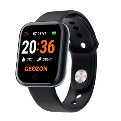 Фитнес часы GEOZON SPRINTER, черный-0