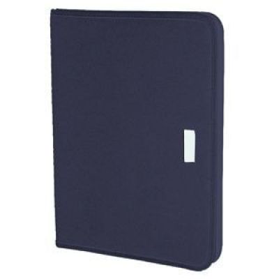 Папка А4 'UNION', с бумажным блоком, темно-синий-0