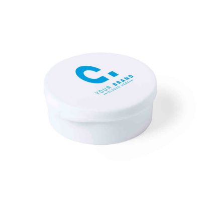 Коктейльная трубочка LADIX в футляре, белый-5