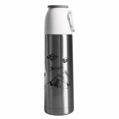 Термос вакуумный ESCAPE, серебристый-7