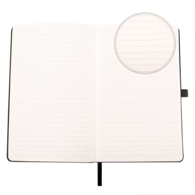 Бизнес-блокнот А5 FLIPPY, формат А5, в линейку, черный-9