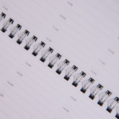 Планинг недатированный Bliss, размер 140х300 мм, в линейку, бордовый-5