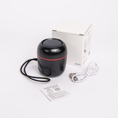 Портативная mini Bluetooth-колонка Sound Burger 'Bang' черный-7