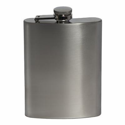 Фляжка MONROE, 235мл, серебристый-0