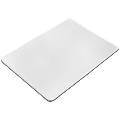 Коврик для мыши GLIDE M, 35*25*0,3см, прошитый край, белый-1