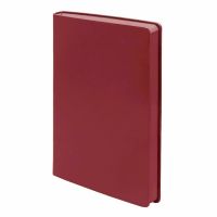 Бизнес-блокнот 'LADY', формат А5, бордовый, блок в клетку