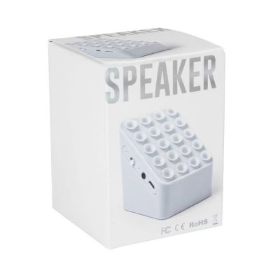 Портативная bluetooth-колонка SYRENE, белый-4