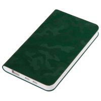 Универсальный аккумулятор 'Tabby' (5000mAh), зеленый, 7,5х12,1х1,1см