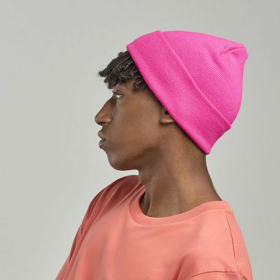 Шапка вязаная  двойная Wind-S, красный-3