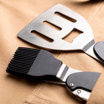 Фартук GRAND CHIEF, чёрный, 60х80 см, 100% хлопок, черный-3