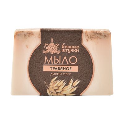 Мыло глицериновое 'Дикий овес', 100 гр, бежевый-0