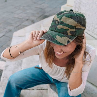 Бейсболка DAD HAT, 6 клиньев, металлическая застежка, синий-2
