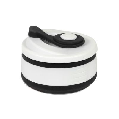 Стакан складной BUTTON,  350 мл, черный-1