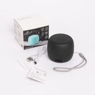 Портативная mini Bluetooth-колонка Sound Burger 'Aquasound' черный-6