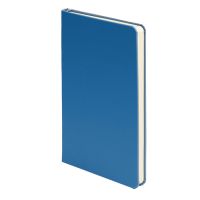 Бизнес-блокнот SIMPLY FIRM, А5,  голубой, кремовый блок, в линейку