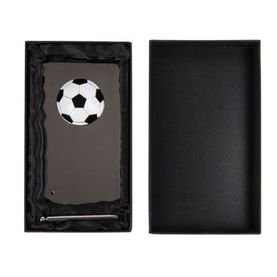 Плакетка наградная  'Футбол', серебристый-2