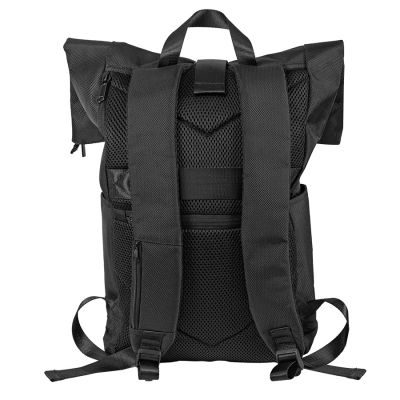 Рюкзак водостойкий'Roll', чёрный, 66х39х13 см, ткань верха:100% полиэстер, подкладка:100% полиэстер, черный-1