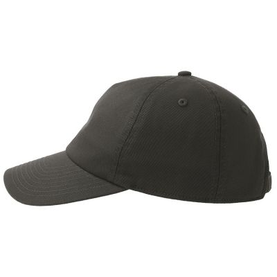 Бейсболка DAD HAT-S, 5 клиньев, металлическая застежка, темно-серый-1