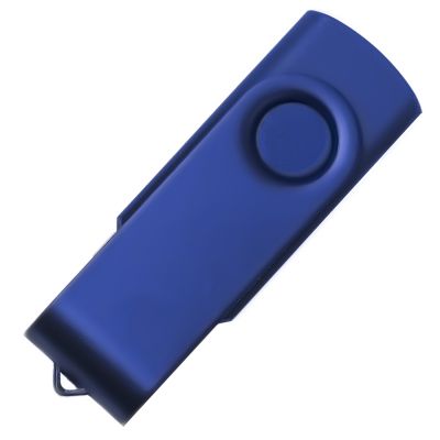 USB flash-карта DOT (8Гб), синий, 5,8х2х1,1см, пластик, металл-0