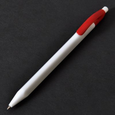 Ручка шариковая N1, белый, оранжевый-2
