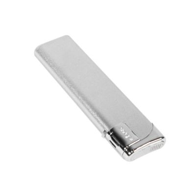 Зажигалка пьезо ISKRA, серебристый-1