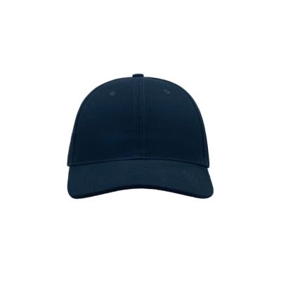 Бейсболка LIBERTY SIX, 6 клиньев, застежка на липучке, темно-синий-4