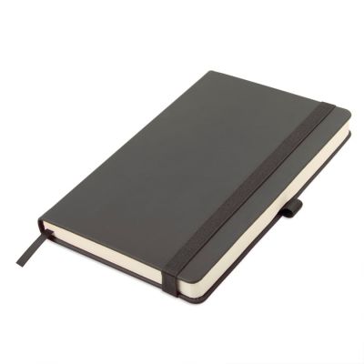 Ежедневник недатированный HAMILTON, A5, темно-серый, кремовый блок-5