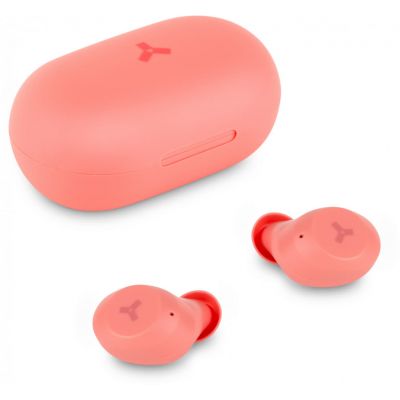 Беспроводные наушники ACCESSTYLE FOX TWS, розовый-3