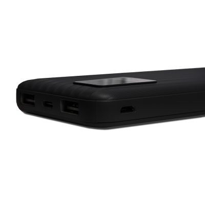 Универсальный аккумулятор Wave 10 (10000 мАч), черный, 14,9х6.7х1,6 см-4