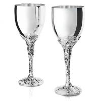 Бокалы для вина, серебристый