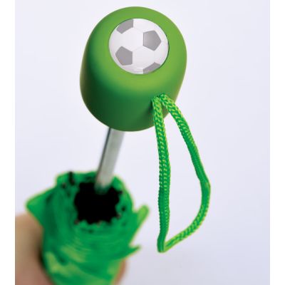 Зонт складной FOLDI, механический, зеленый-5