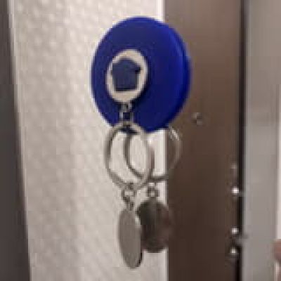 Брелок HALMAN, белый-3