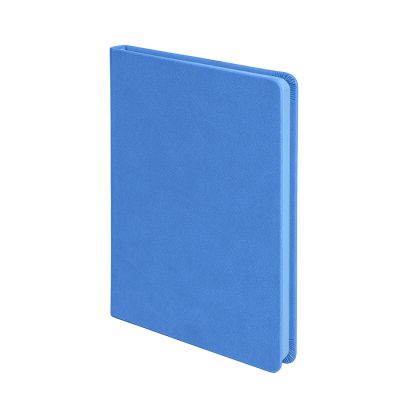 Ежедневник недатированный Softie, формат А5, в клетку, лазурный-0