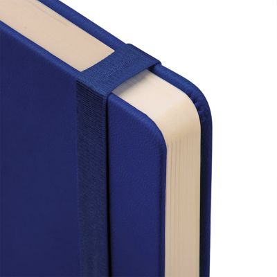 Ежедневник недатированный HAMILTON, A5, темно-синий, кремовый блок-10