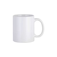 Кружка для сублимации, 330 мл, d=82 мм, стандарт А, белая, белый