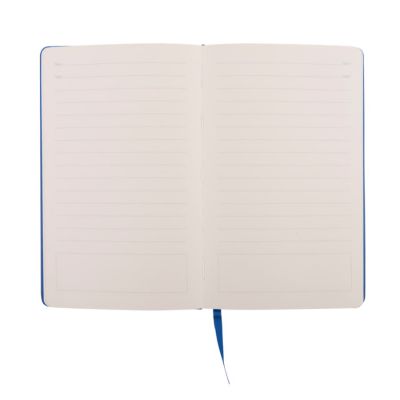 Бизнес-блокнот 'Casual', 130*210 мм, красный, твердая обложка, резинка 7 мм, блок-линейка, тиснение-1