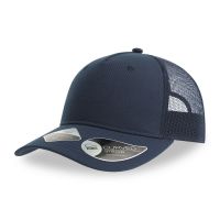 Бейсболка ZION, 5 клиньев, сетка, 100 % переработанный полиэстер, застежка , темно-синий, тёмно-синий