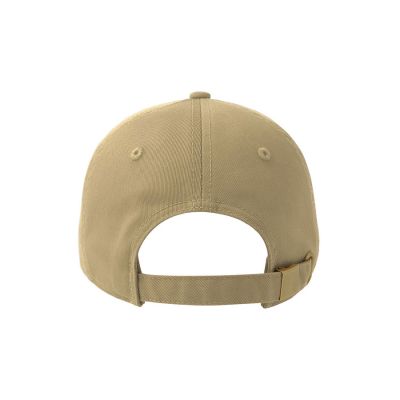 Бейсболка DAD HAT-S FIVE, 5 клиньев, металлическая застежка, песочный-3