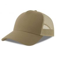 Бейсболка RAPPER COTTON-S, 5 клиньев, пластиковая застёжка, 280, коричневый