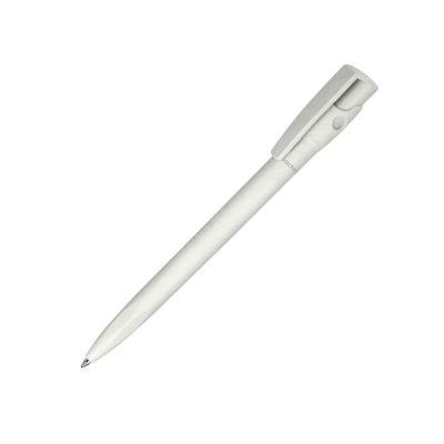 Ручка шариковая KIKI EcoLine SAFE TOUCH, пластик, белый-0