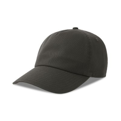 Бейсболка DAD HAT-S, 5 клиньев, металлическая застежка, темно-серый-0