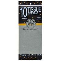 Упаковочная бумага 'Тишью', серебристый