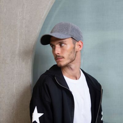 Бейсболка UNI-CAP POLARFLEECE, без панелей и швов, без застежки, темно-синий-1