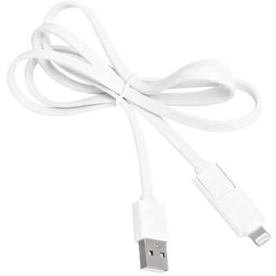 Универсальное зарядное устройство 'Flash' (2600mAh) с подсветкой логотипа, белый-3