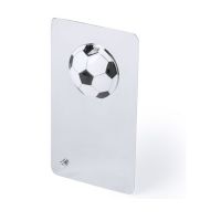 Плакетка наградная 'Футбол', серебристый
