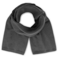 Шарф вязаный  WIND SCARF-S, темно-серый