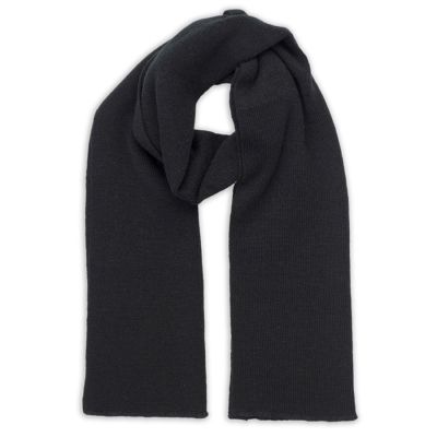 Шарф вязаный  WIND SCARF, черный-0