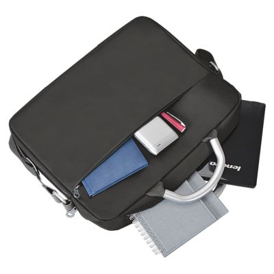 Конференц-сумка c шильдом PRESTIGE, черный-1