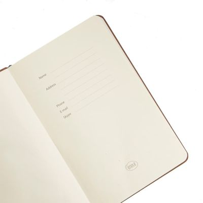 Ежедневник недатированный SIMPLY FIRM, А5,  синий, кремовый блок, в линейку-3