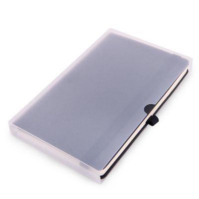 Бизнес-блокнот А5 FLIPPY, формат А5, в линейку, черный-6